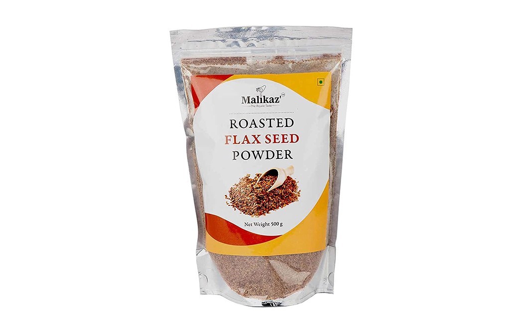 Malikaz' Roasted Flax Seed Powder    Pack  500 grams